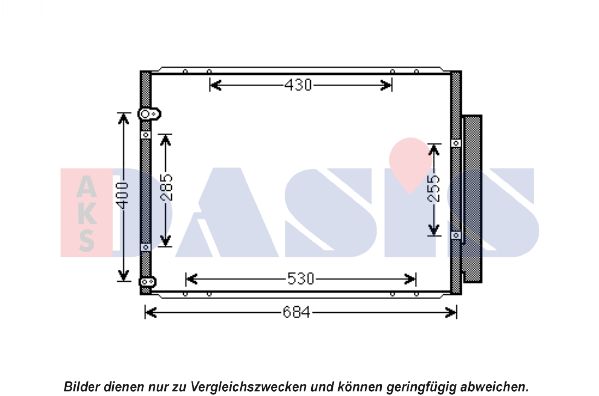 AKS DASIS Kondensaator,kliimaseade 212082N